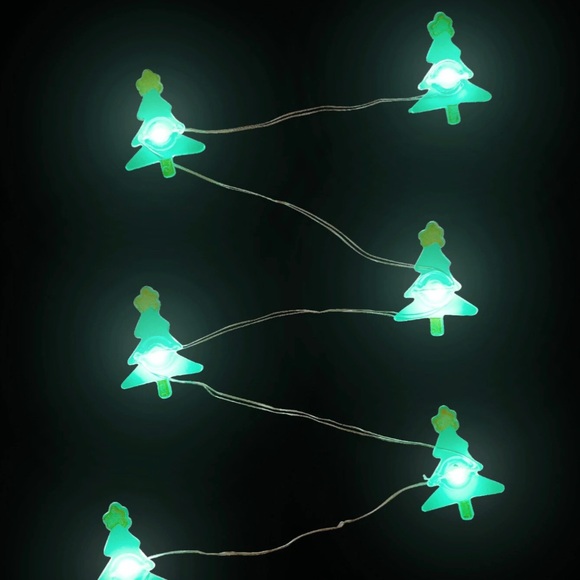 Christmas 10ct Green Christmas Tree White LED 3Ft String Lights NWT - Picture 5 of 5